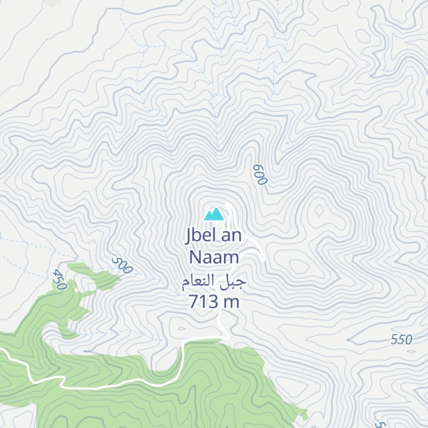 Map of Jbel an Naam جبل النعام
