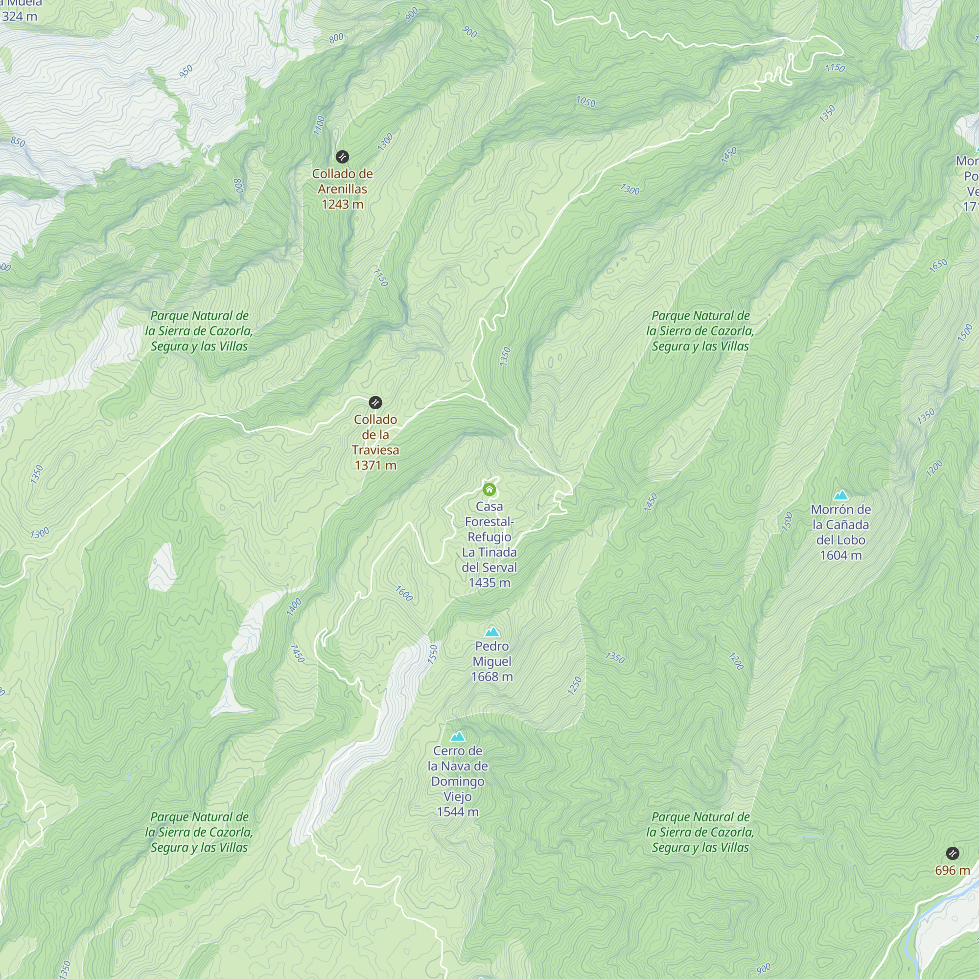 Casa Forestal-Refugio La Tinada del Serval map