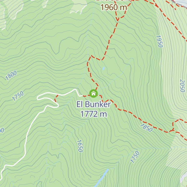 Map of El Bunker