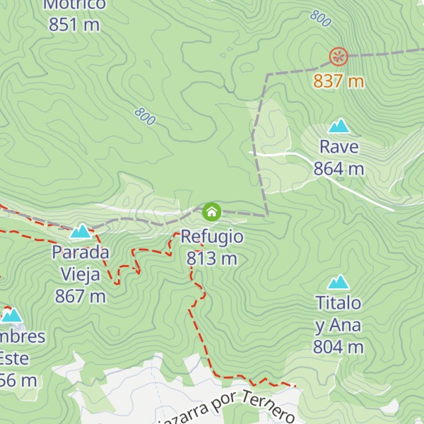 Map of Refugio