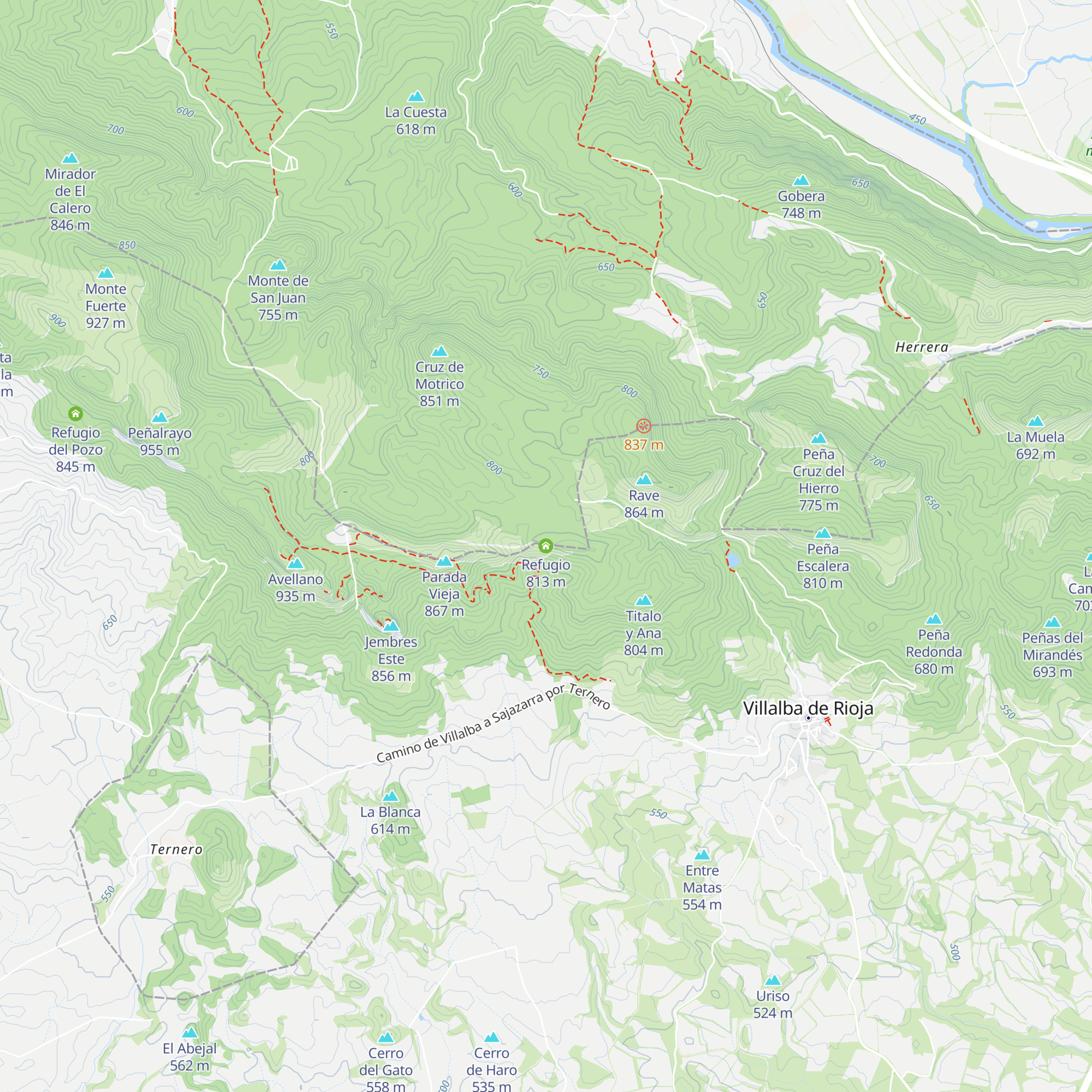 Refugio map