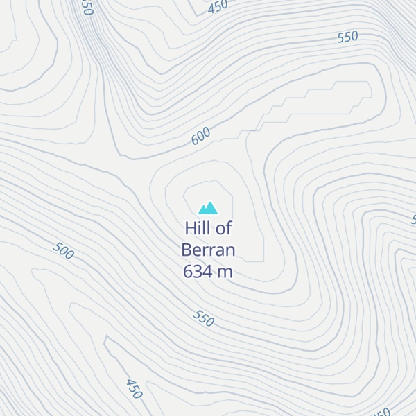 Map of Hill of Berran