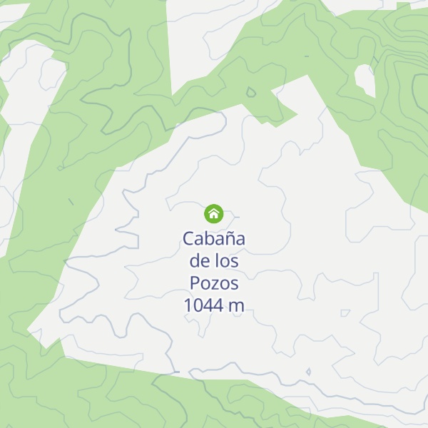 Map of Cabaña de los Pozos