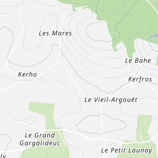 Map of Col de Lanfains