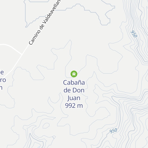 Map of Cabaña de Don Juan
