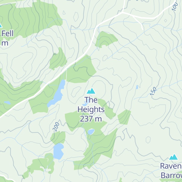 Map of The Heights