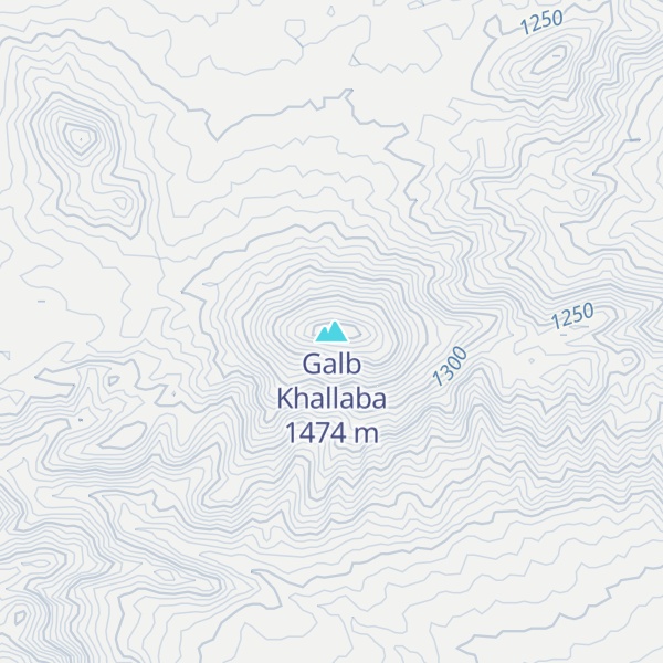 Map of Galb Khallaba