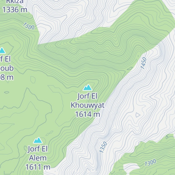 Map of Jorf El Khouwyat