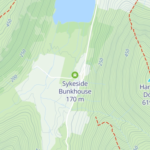 Map of Sykeside Bunkhouse