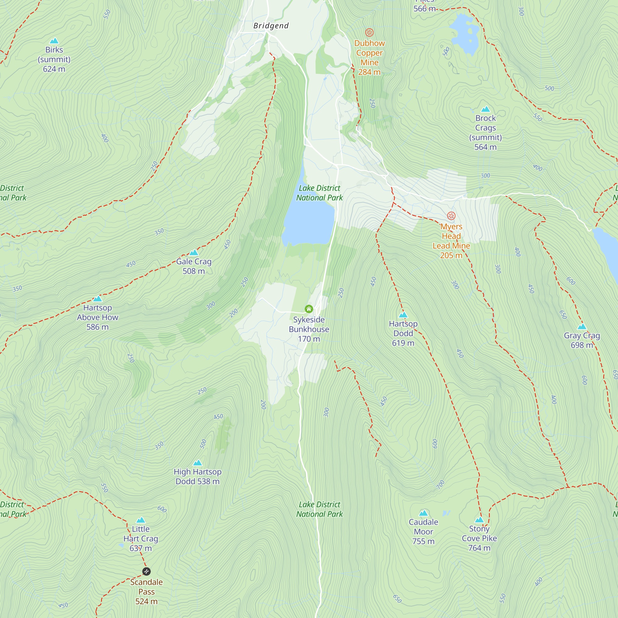 Sykeside Bunkhouse map