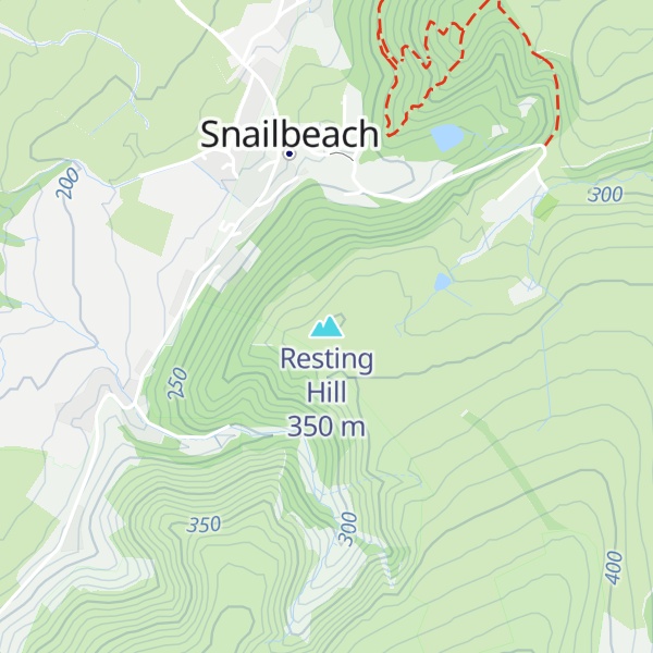 Map of Resting Hill