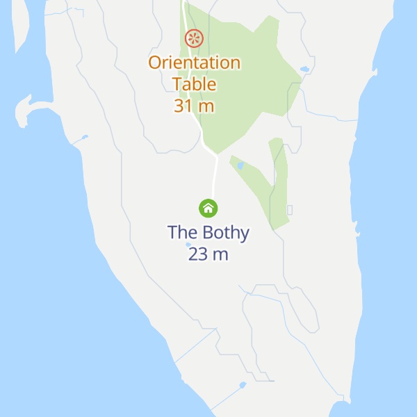 Map of The Bothy