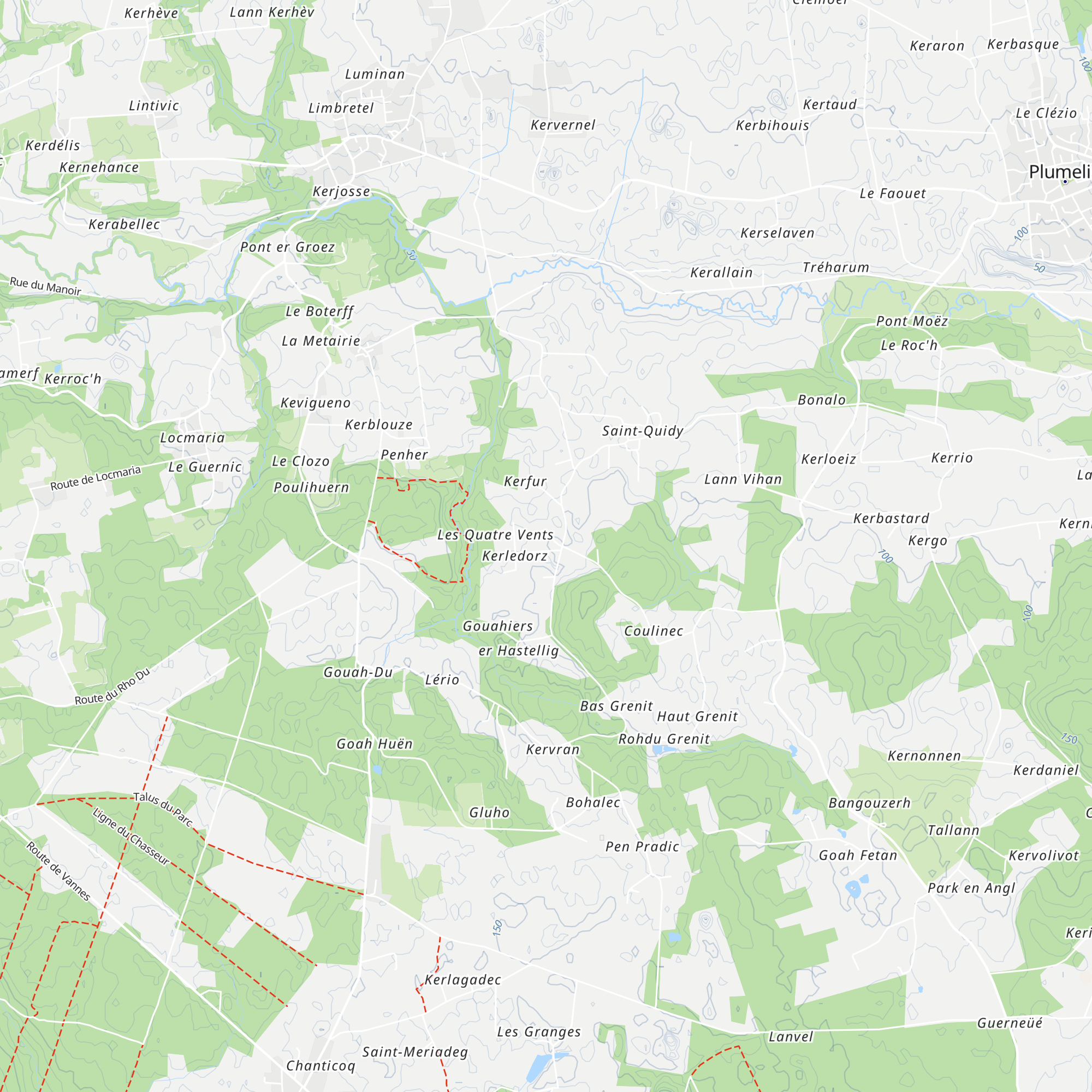Gîte de Lanigo map