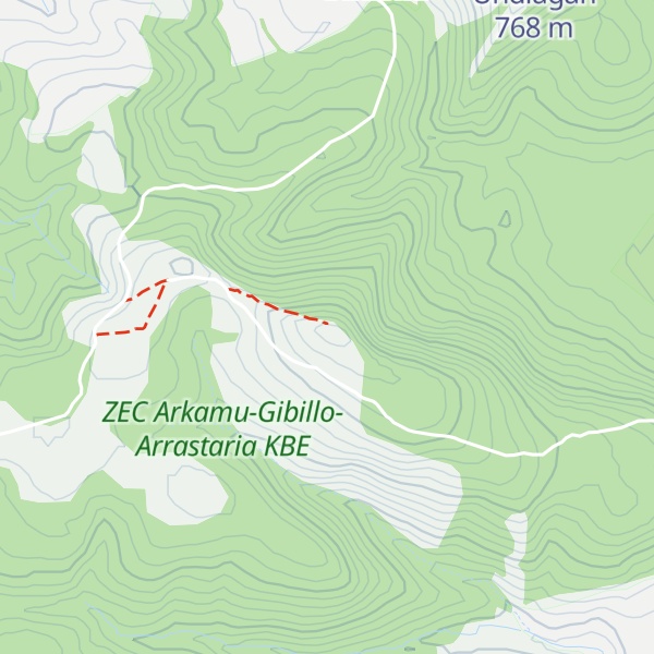 Map of Alto del Corral