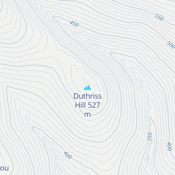 Map of Duthriss Hill