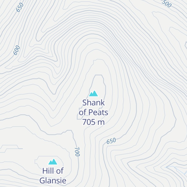Map of Shank of Peats