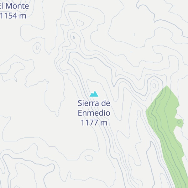 Map of Sierra de Enmedio