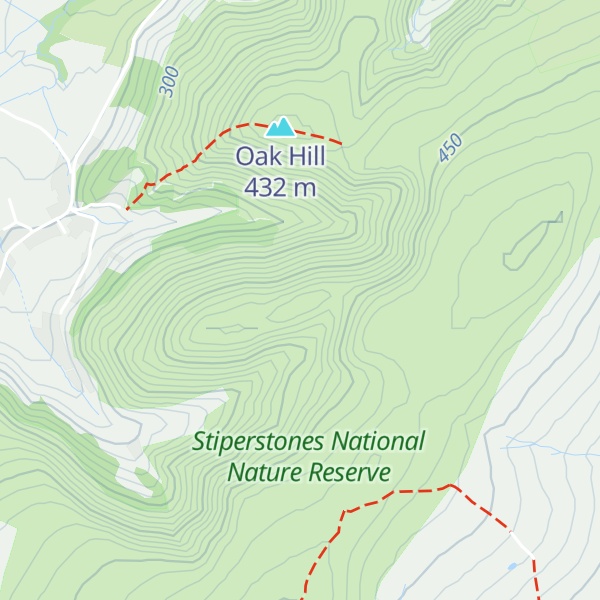 Map of Green Hill