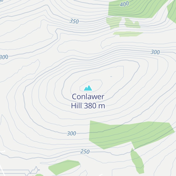 Map of Conlawer Hill