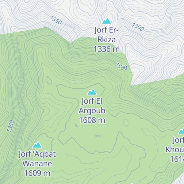 Map of Jorf El Argoub