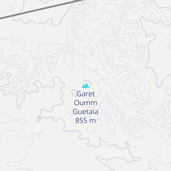 Map of Garet Oumm Guetaïa