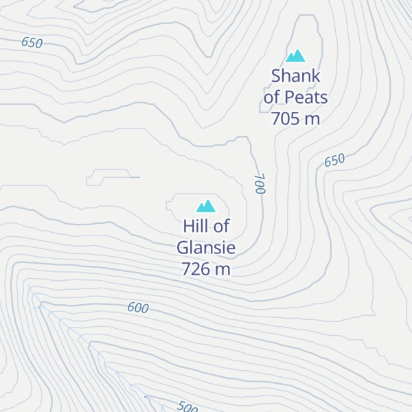 Map of Hill of Glansie