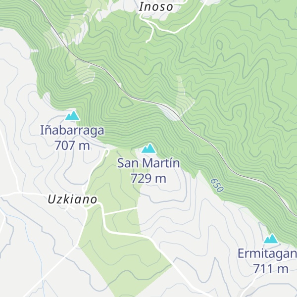 Map of San Martín