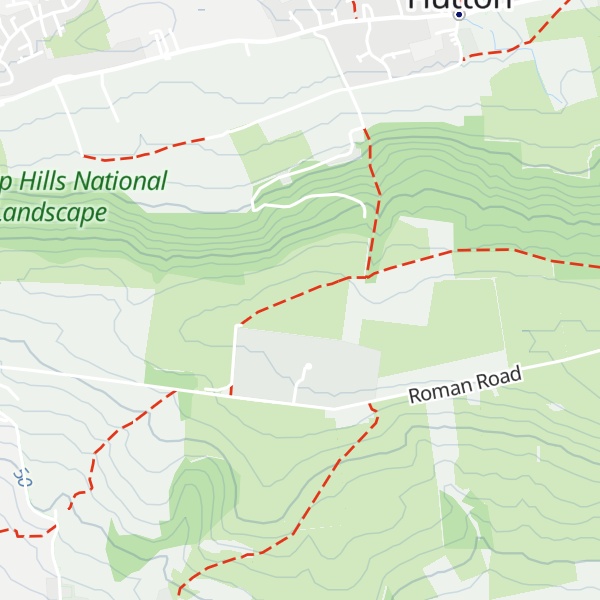Map of Hutton Hill