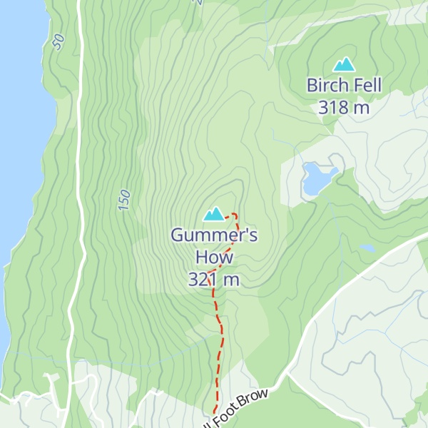 Map of Gummer's How
