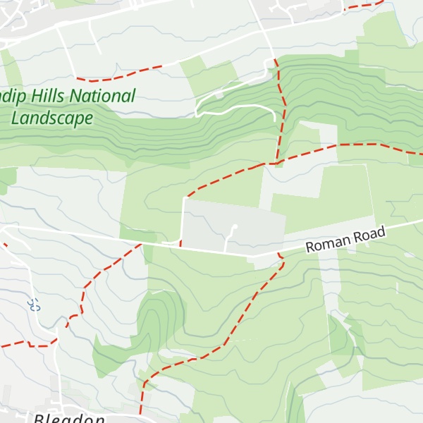 Map of Hellenge Hill