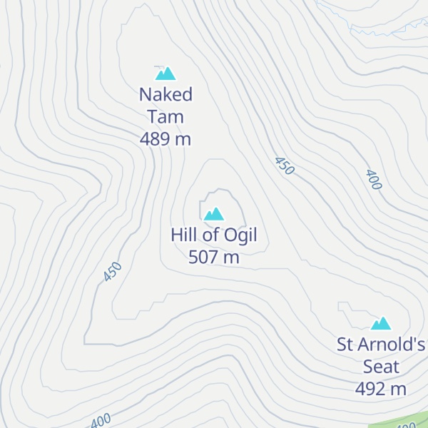Map of Hill of Ogil