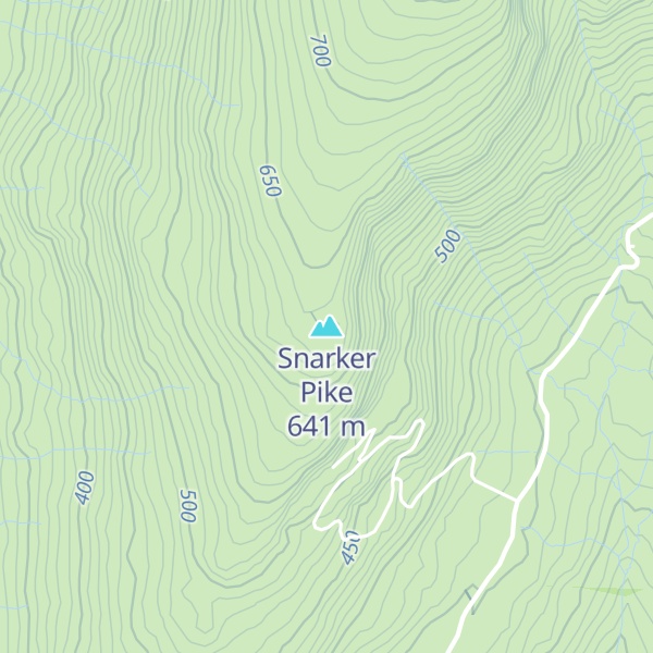 Map of Snarker Pike