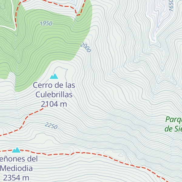 Map of Refugio vivac del Doctor