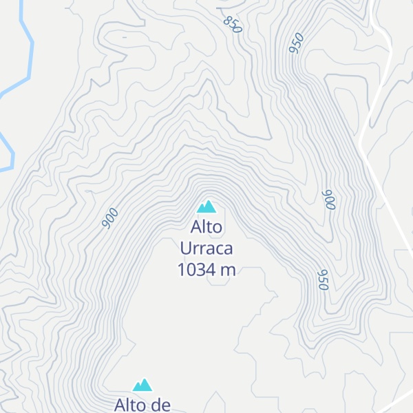 Map of Alto Urraca