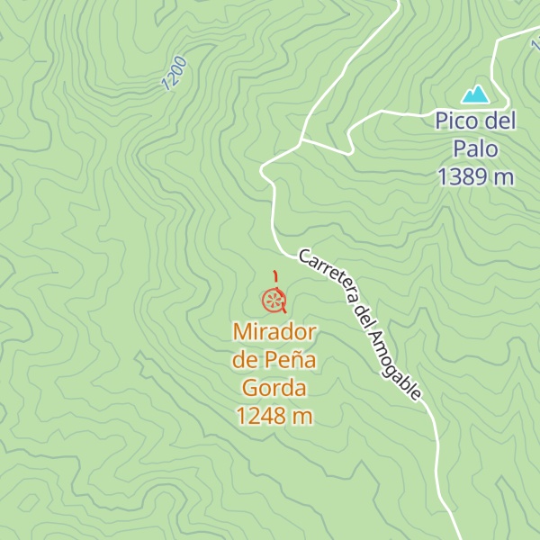 Map of Refugio de Peñagorda