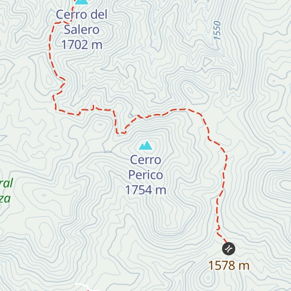 Map of Cerro Perico