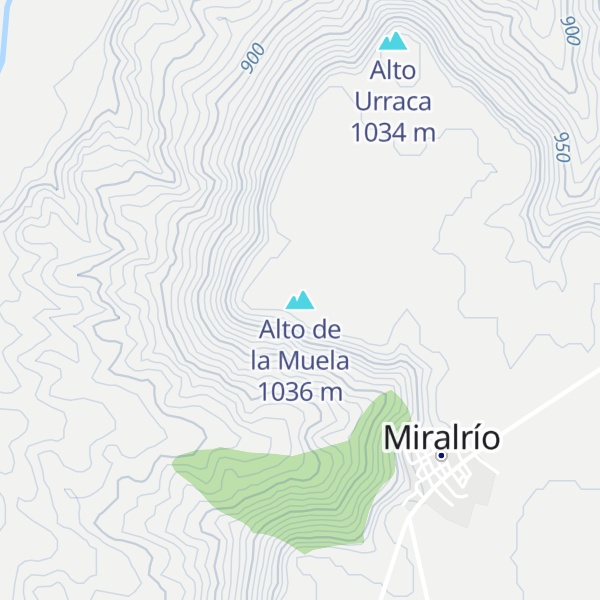 Map of Alto de la Muela