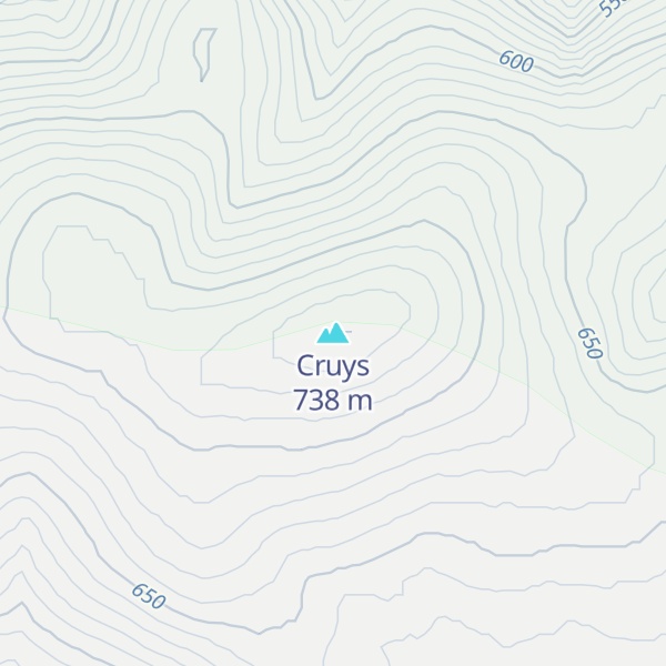 Map of Cruys