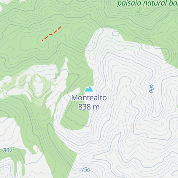 Map of Montealto