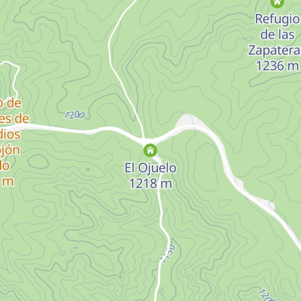 Map of El Ojuelo