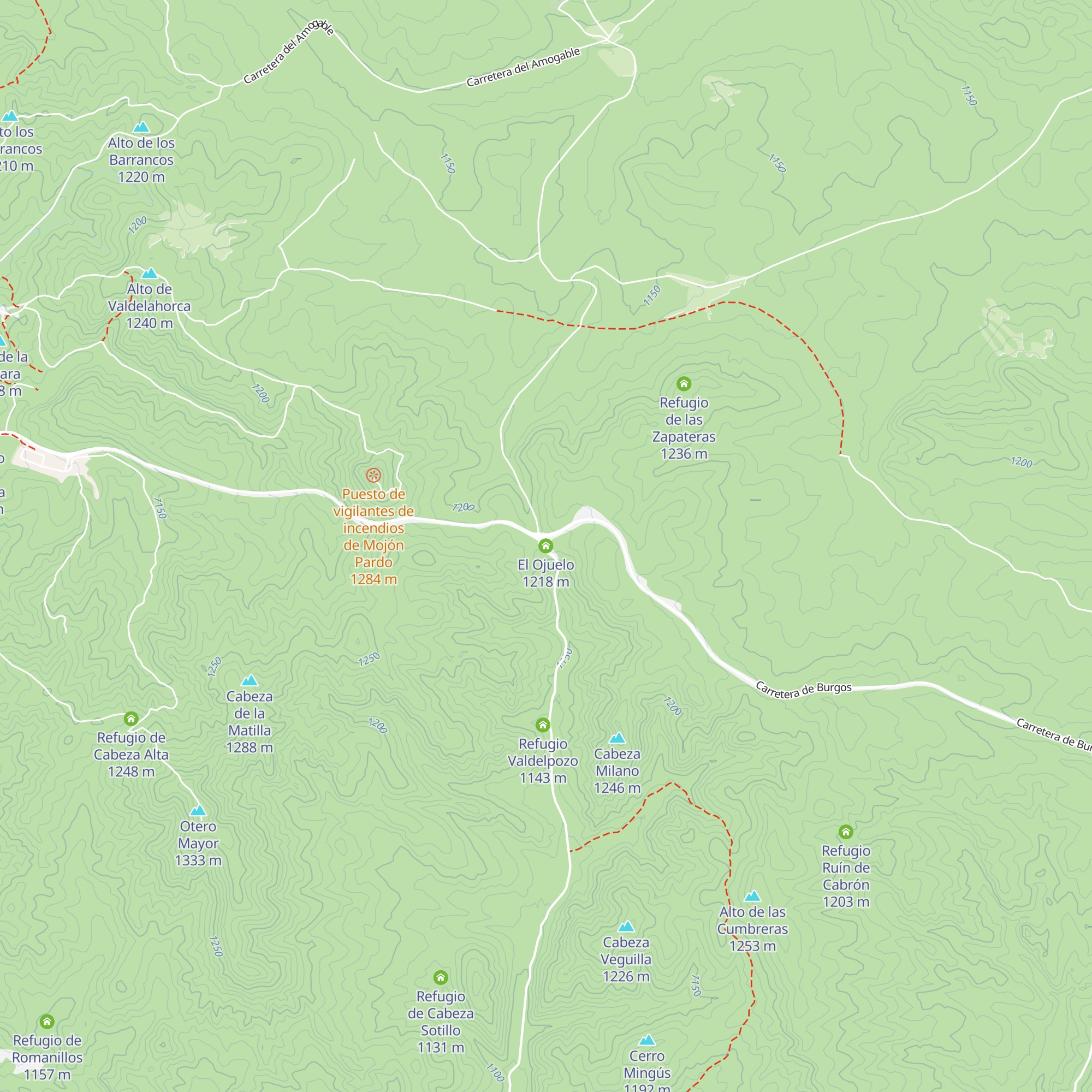 El Ojuelo map