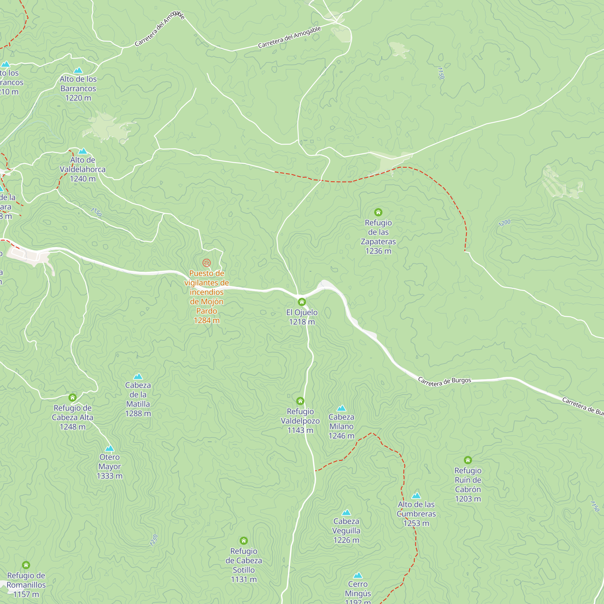 El Ojuelo map