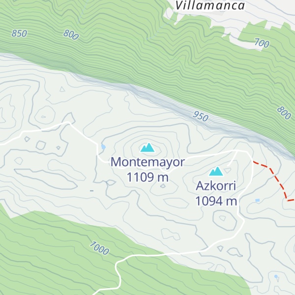 Map of Montemayor
