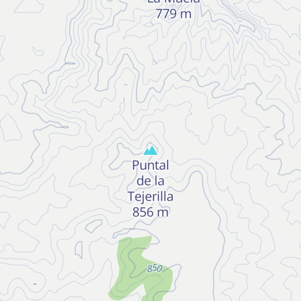 Map of Puntal de la Tejerilla