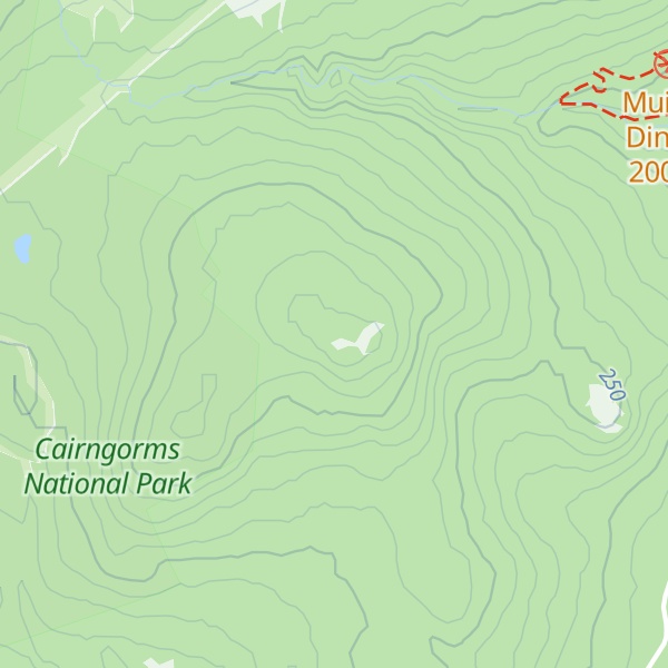 Map of Cnoc Dubh