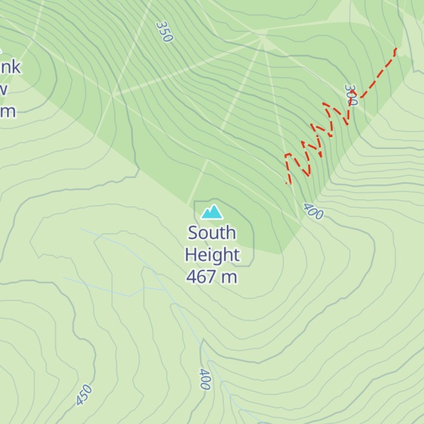Map of South Height