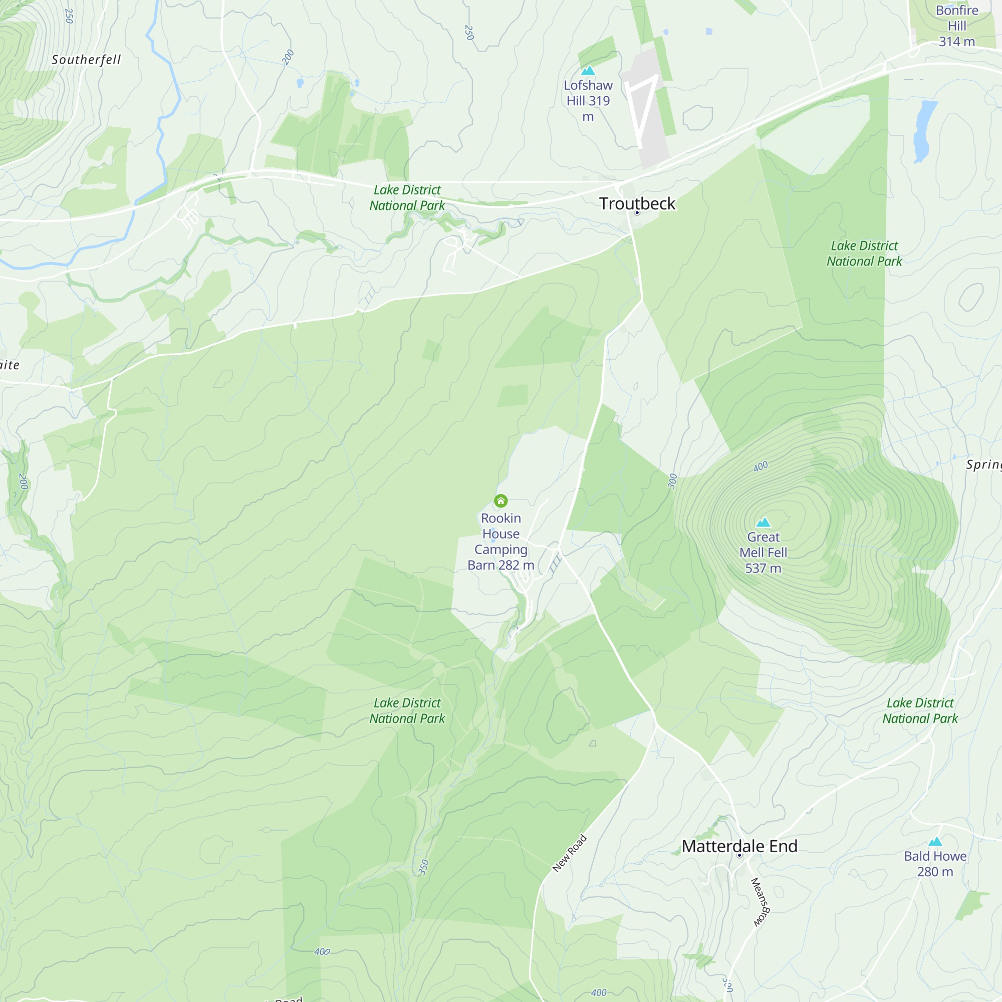 Rookin House Camping Barn map