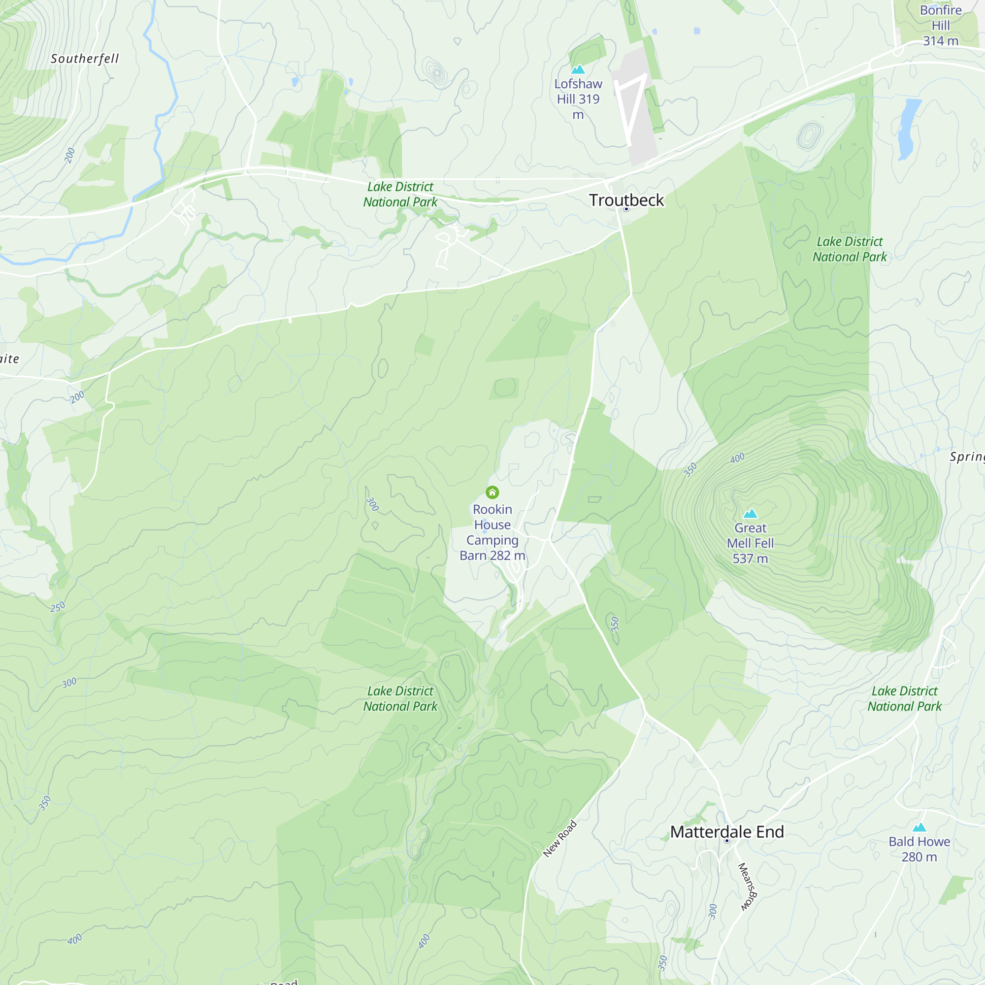 Rookin House Camping Barn map