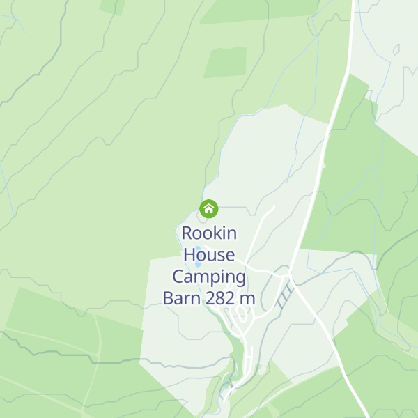 Map of Rookin House Camping Barn