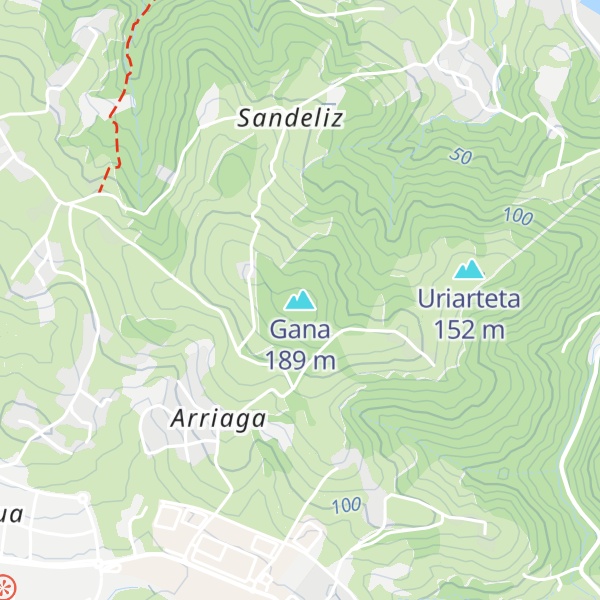 Map of Gana